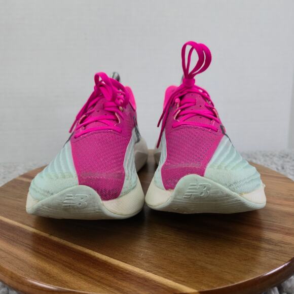 New Balance FuelCell Rebel v2 Pale Blue Pink Athletic Running Shoe Womens 8.5 B - Picture 4 of 14